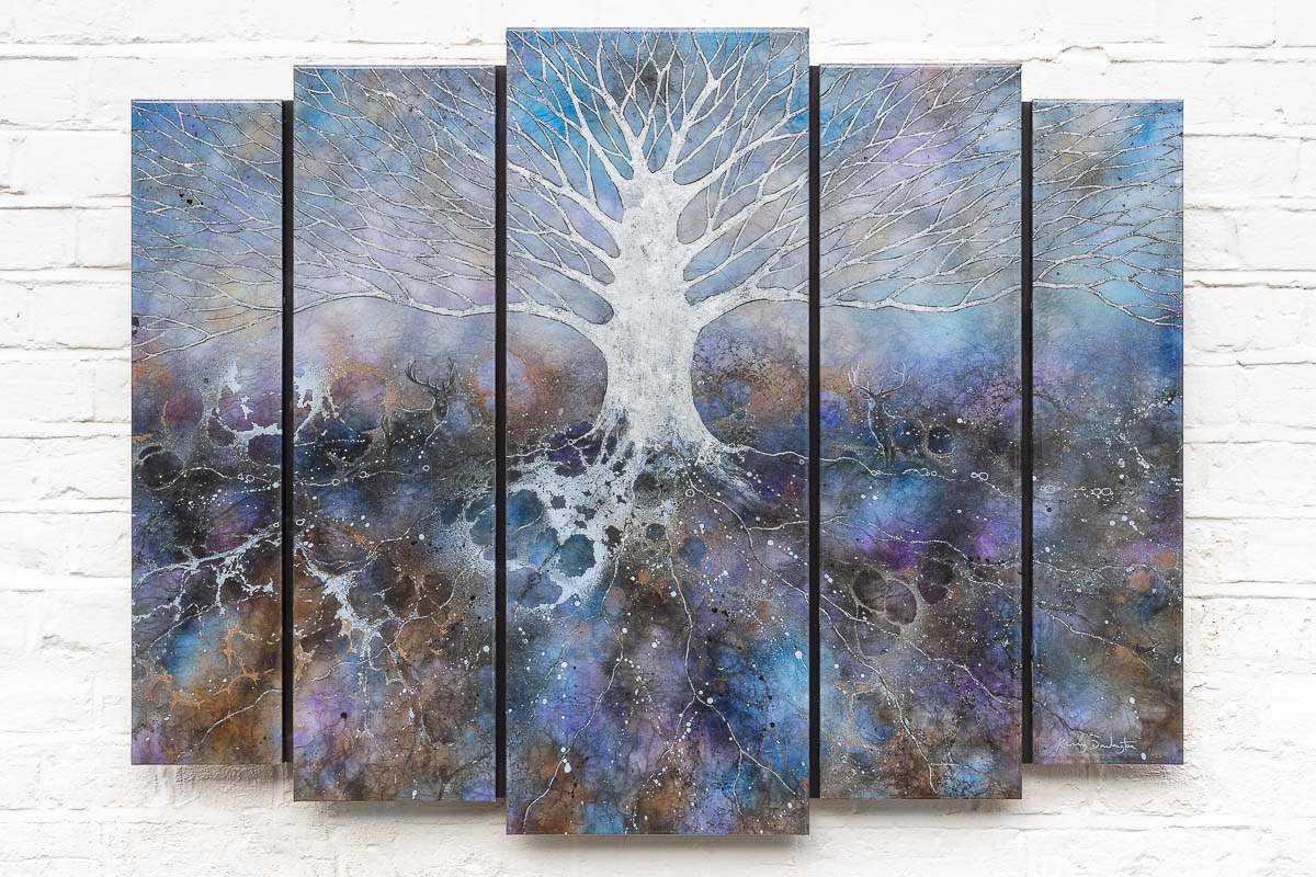 Winters Heart - Edition by artist Kerry Darlington - Wyecliffe Galleries