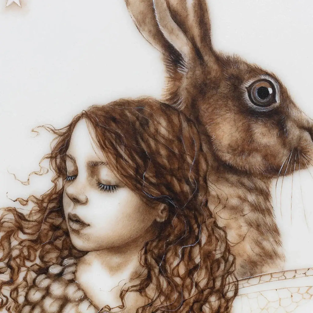 Wishing On A Star - Original - SOLD by artist Kerry Darlington - Wyecliffe Galleries