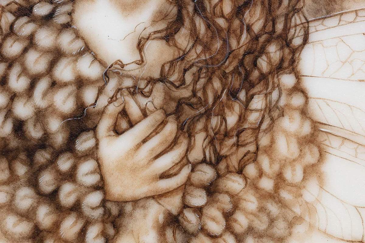 Wishing On A Star - Original - SOLD by artist Kerry Darlington - Wyecliffe Galleries