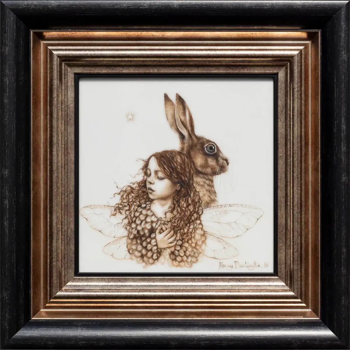 Wishing On A Star - Original - SOLD by artist Kerry Darlington - Wyecliffe Galleries