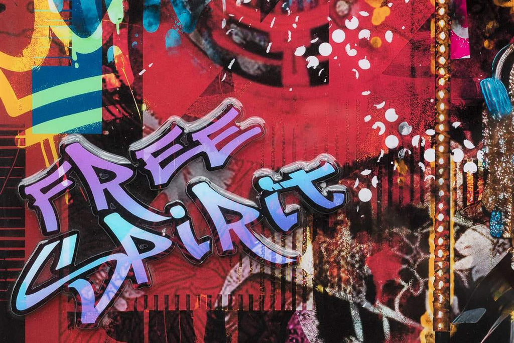 City Bloom - Original - SOLD by artist Kid-A - Wyecliffe Galleries