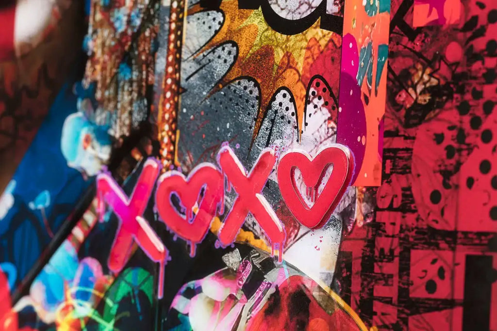 City Bloom - Original - SOLD by artist Kid-A - Wyecliffe Galleries