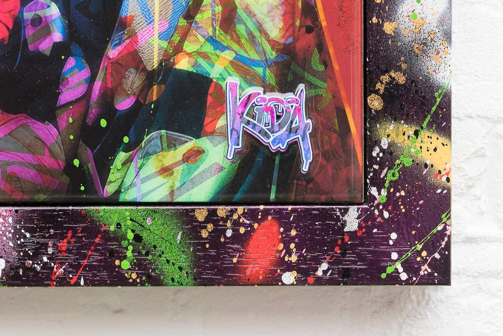 City Bloom - Original - SOLD by artist Kid-A - Wyecliffe Galleries