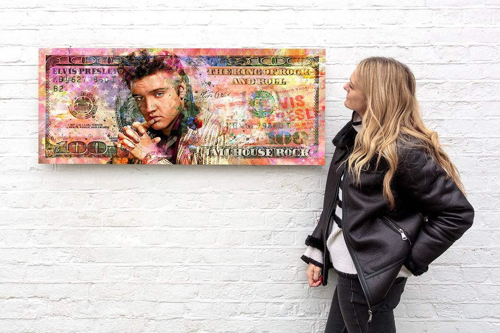 The King - Original by artist Kid-A - Wyecliffe Galleries