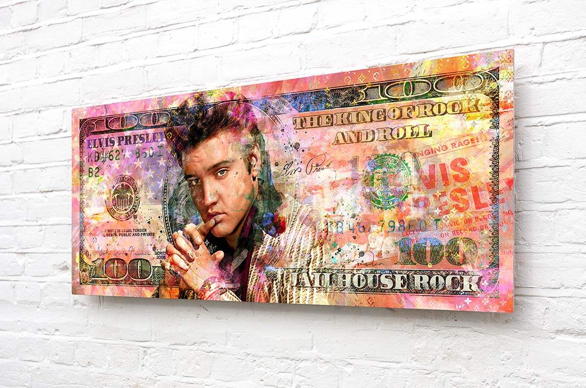 The King - Original by artist Kid-A - Wyecliffe Galleries