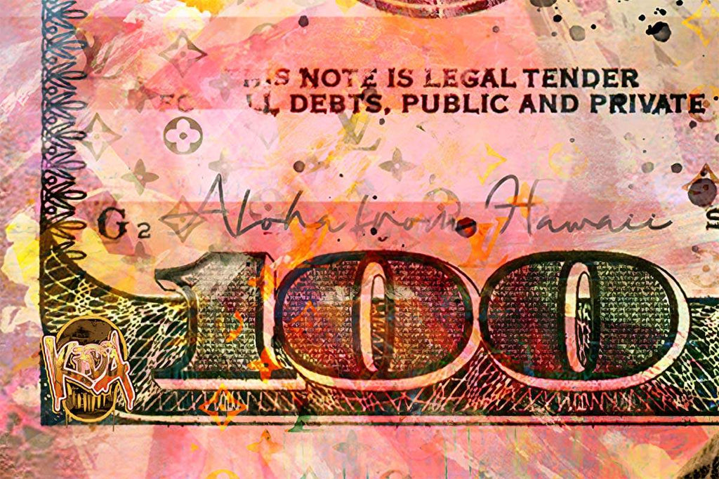 The King - Original by artist Kid-A - Wyecliffe Galleries