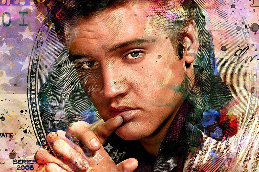 The King - Original by artist Kid-A - Wyecliffe Galleries