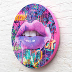 Electric Love - Original - SOLD by artist Kid-A - Wyecliffe Galleries