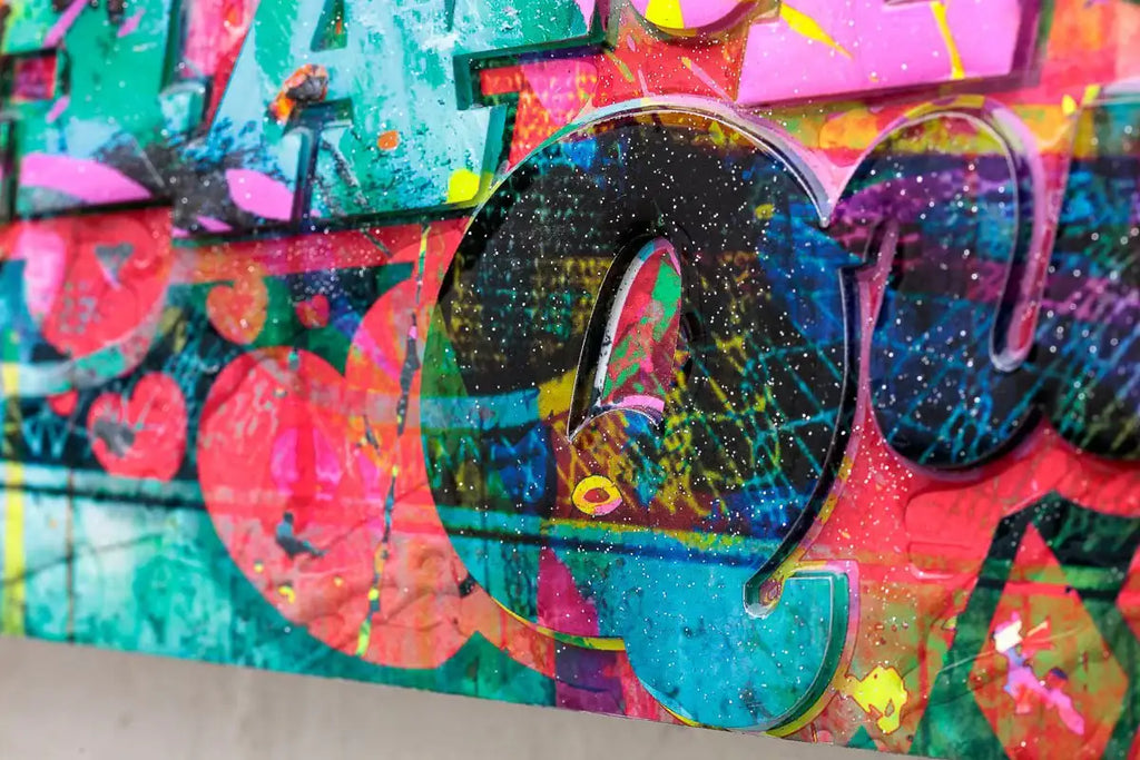 Nobody Like Me - Original - SOLD by artist Kid-A - Wyecliffe Galleries