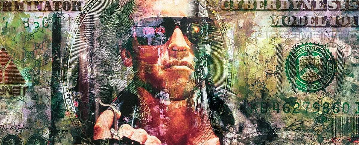 Tech Noir - Original - SOLD by artist Kid-A - Wyecliffe Galleries