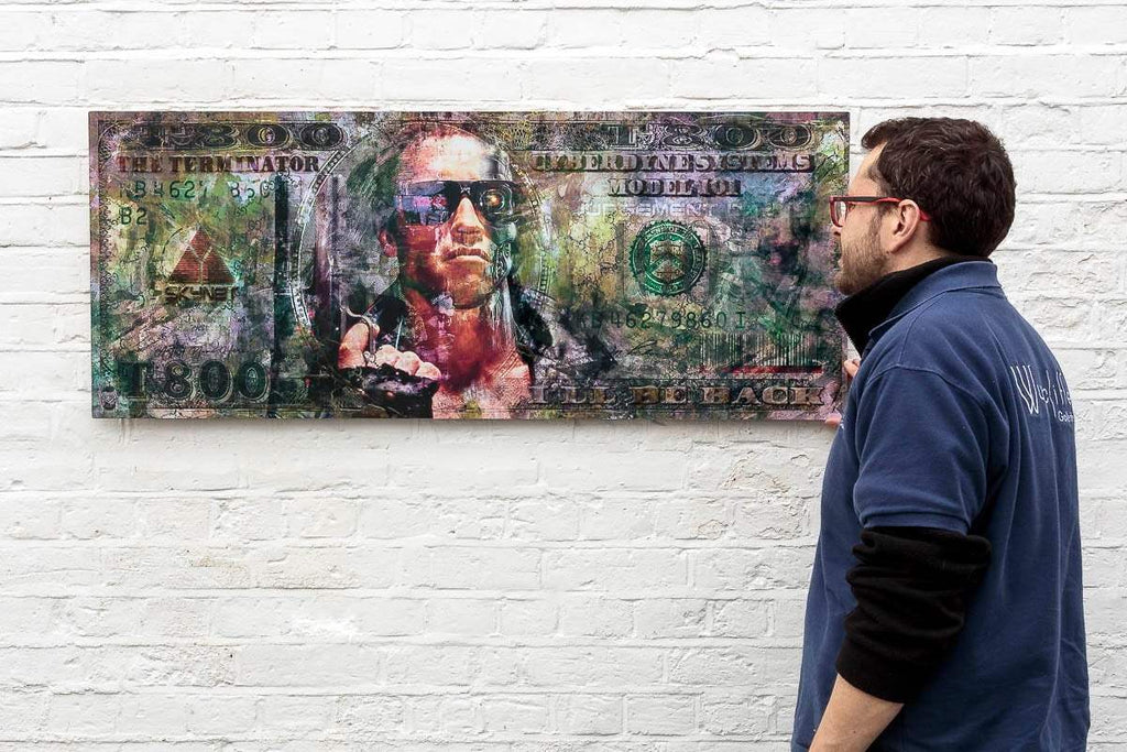 Tech Noir - Original - SOLD by artist Kid-A - Wyecliffe Galleries