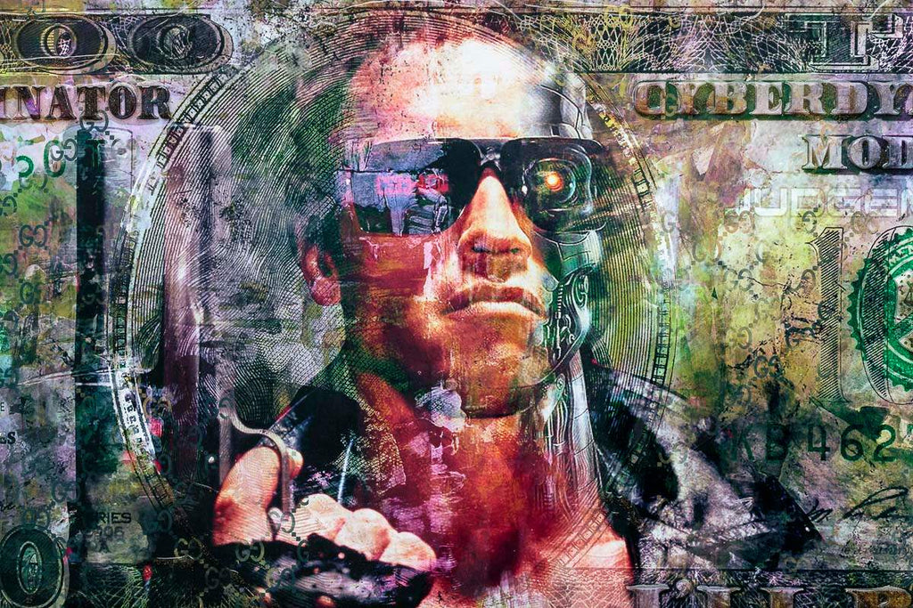 Tech Noir - Original - SOLD by artist Kid-A - Wyecliffe Galleries