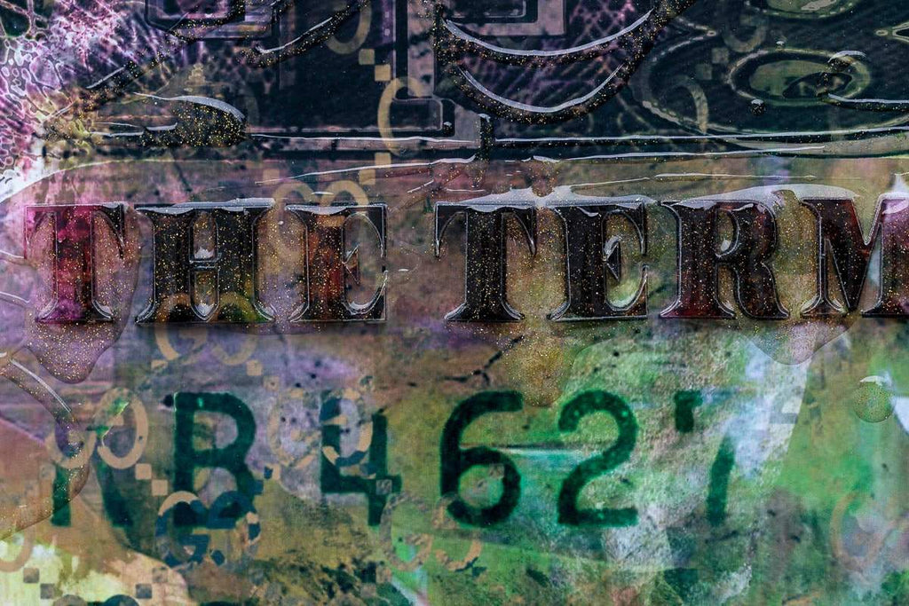 Tech Noir - Original - SOLD by artist Kid-A - Wyecliffe Galleries