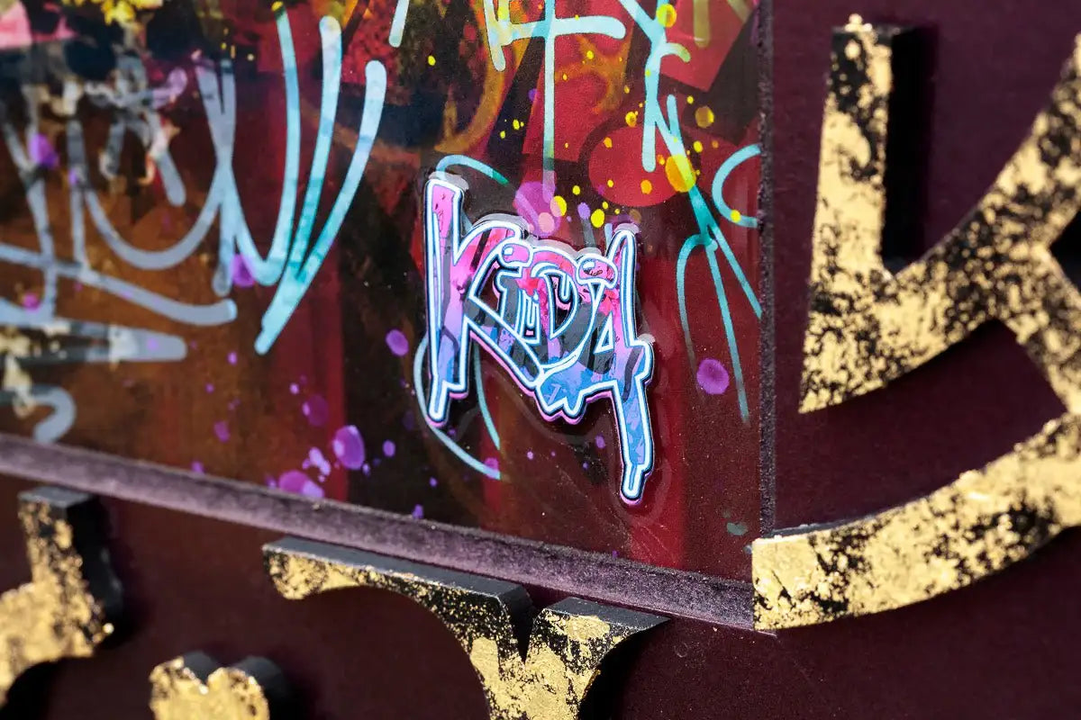 Urban Muse - Original - SOLD by artist Kid-A - Wyecliffe Galleries