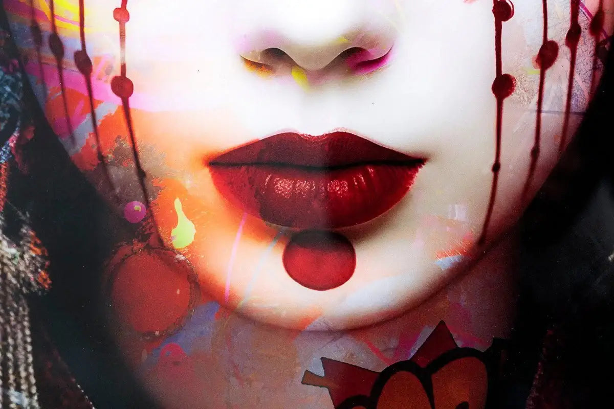 Urban Muse - Original - SOLD by artist Kid-A - Wyecliffe Galleries