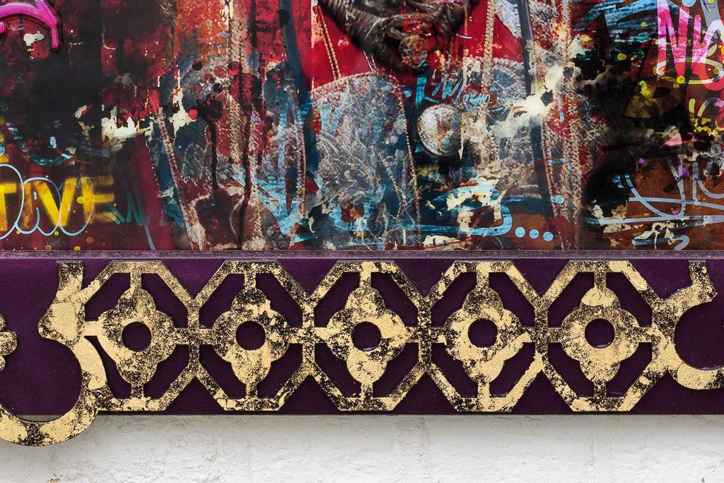 Urban Muse - Original - SOLD by artist Kid-A - Wyecliffe Galleries