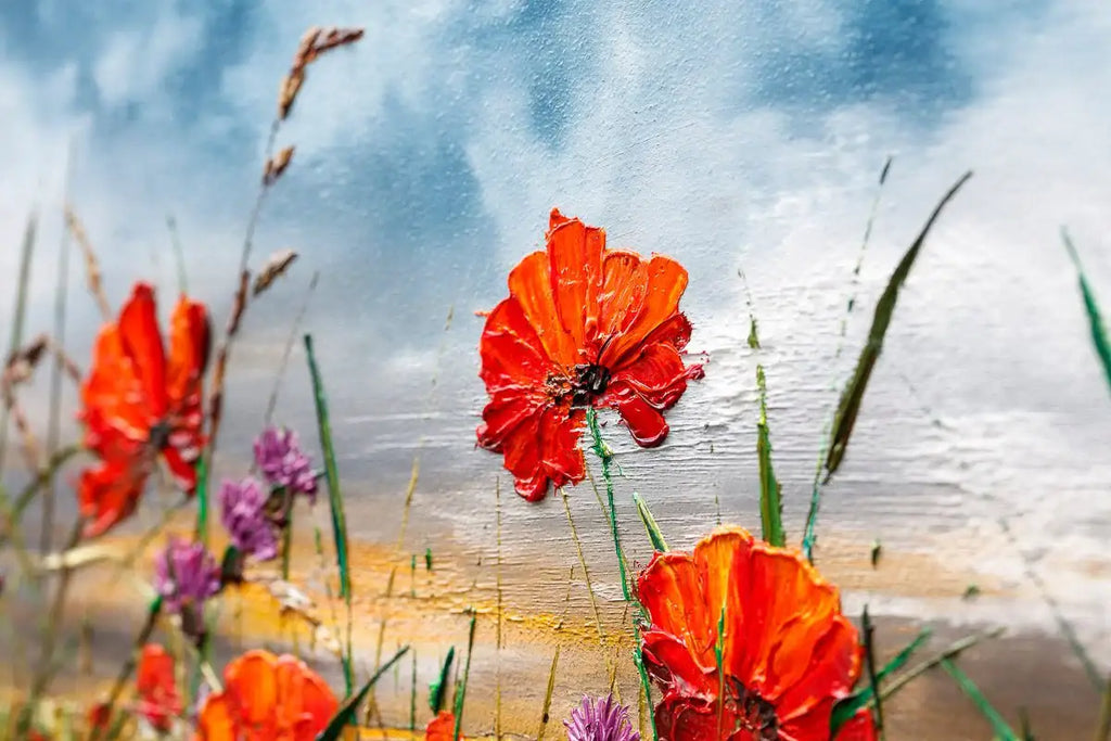 Better Together - Original - SOLD by artist Kimberley Harris - Wyecliffe Galleries