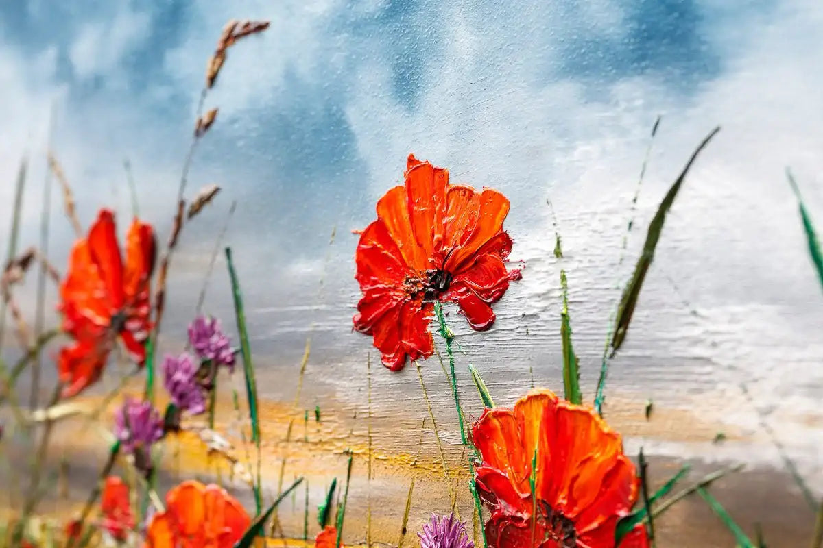 Better Together - Original - SOLD by artist Kimberley Harris - Wyecliffe Galleries