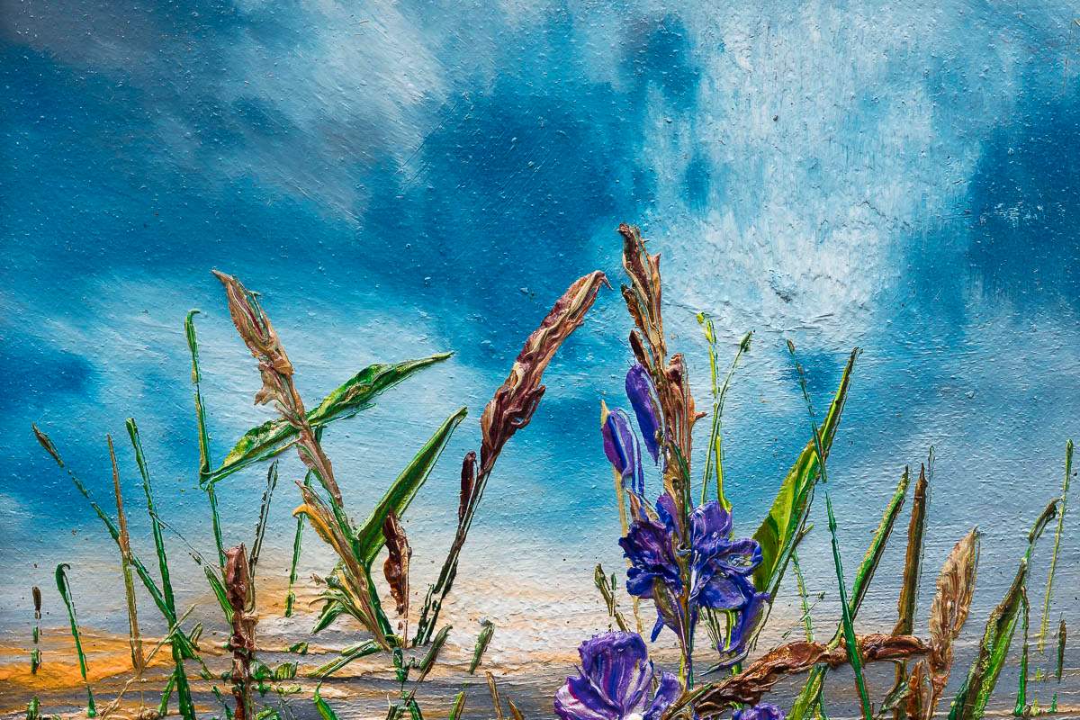Garden of the Moment - Original by artist Kimberley Harris - Wyecliffe Galleries