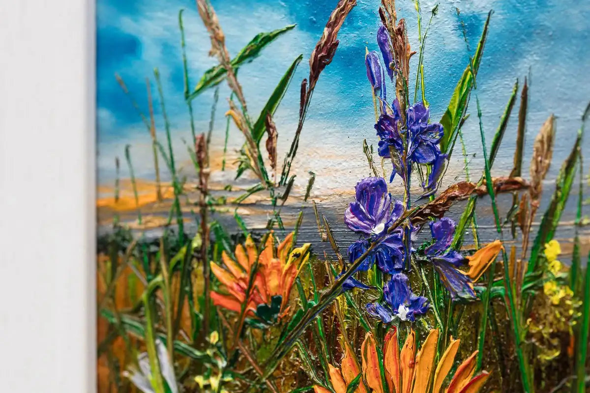 Garden of the Moment - Original by artist Kimberley Harris - Wyecliffe Galleries