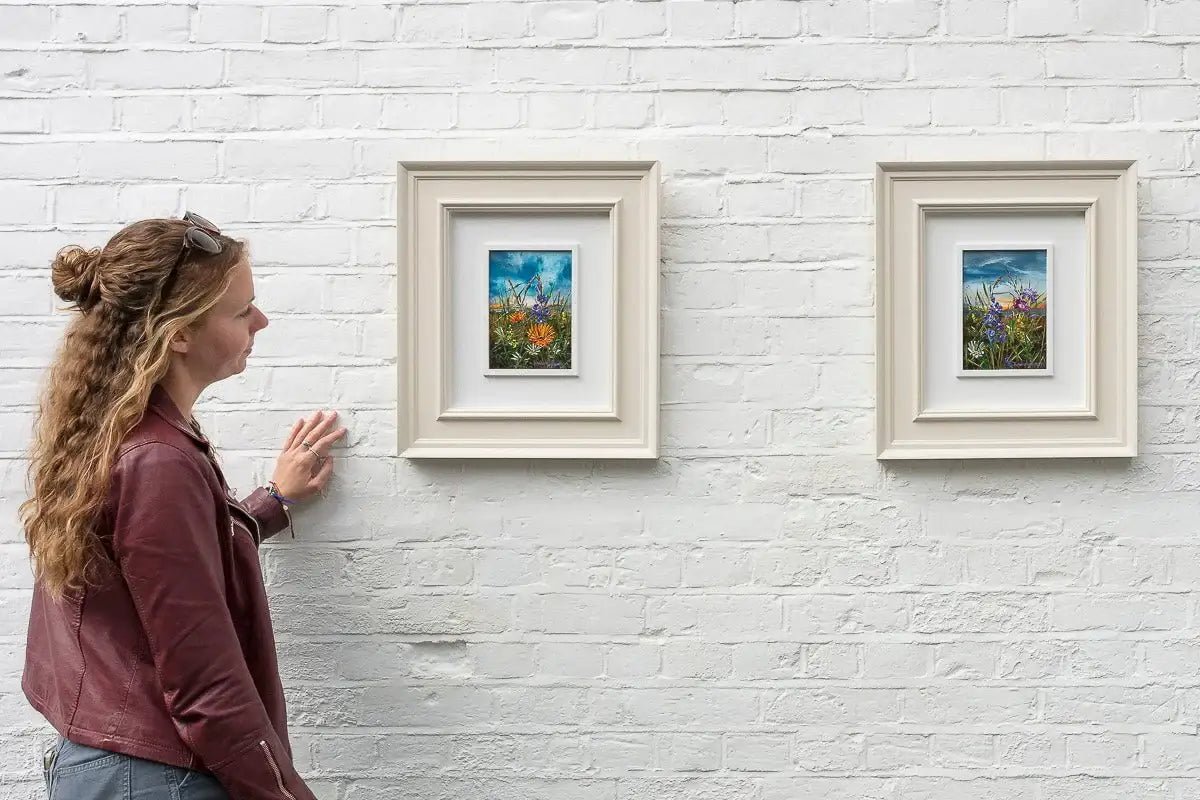 Garden of the Moment - Original by artist Kimberley Harris - Wyecliffe Galleries