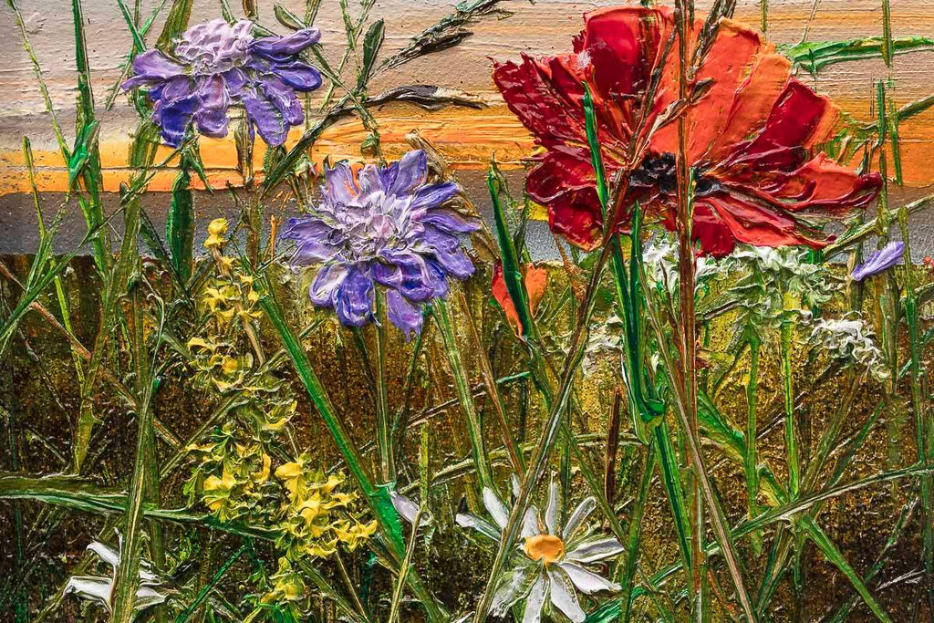 Horizon in Bloom - Original by artist Kimberley Harris - Wyecliffe Galleries