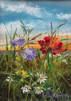 Horizon in Bloom - Original by artist Kimberley Harris - Wyecliffe Galleries