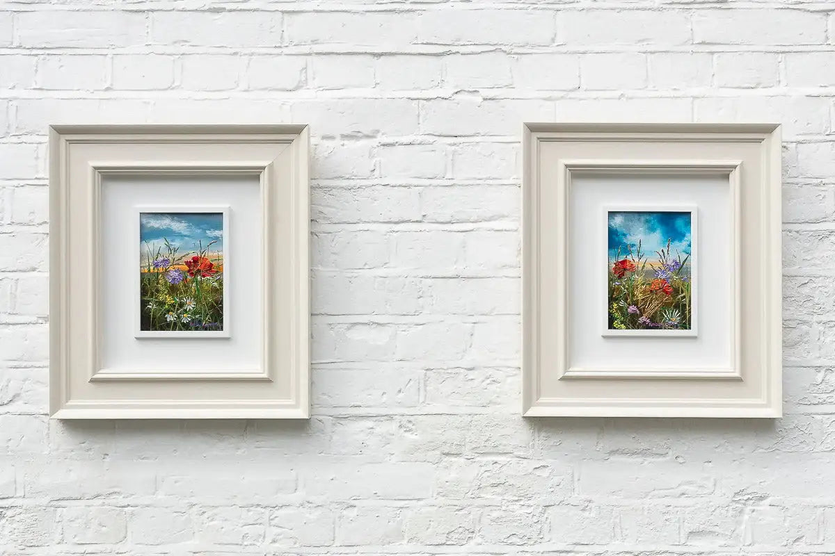 Horizon in Bloom - Original by artist Kimberley Harris - Wyecliffe Galleries