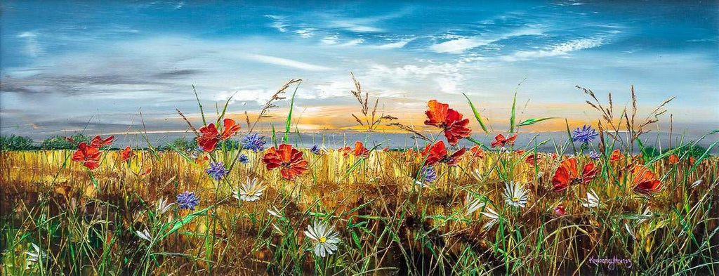 Joy Of My Life - Original - SOLD by artist Kimberley Harris - Wyecliffe Galleries