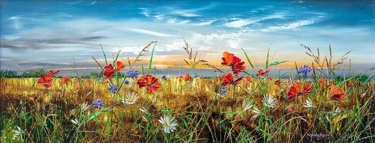 Joy Of My Life - Original - SOLD by artist Kimberley Harris - Wyecliffe Galleries