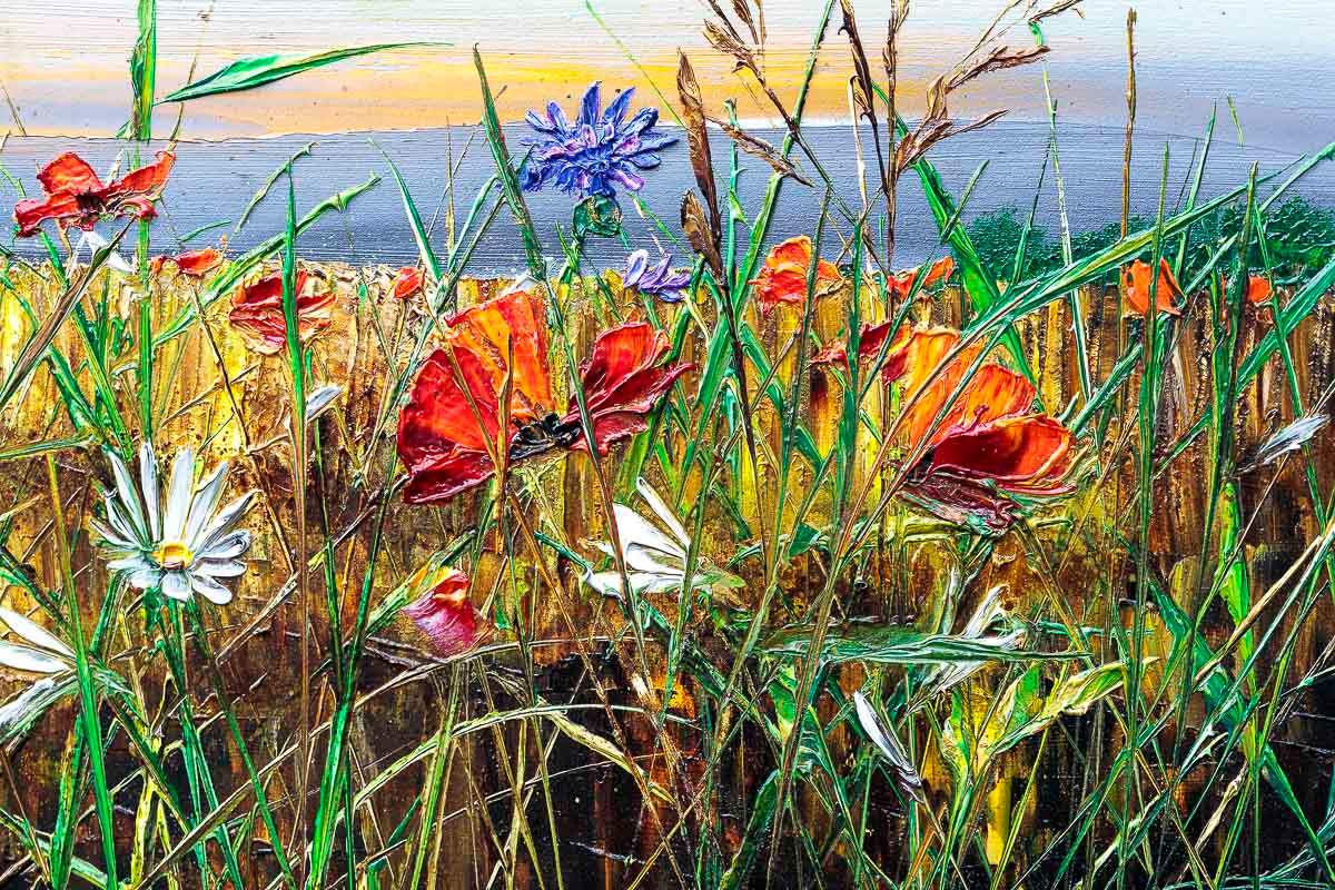 Joy Of My Life - Original - SOLD by artist Kimberley Harris - Wyecliffe Galleries