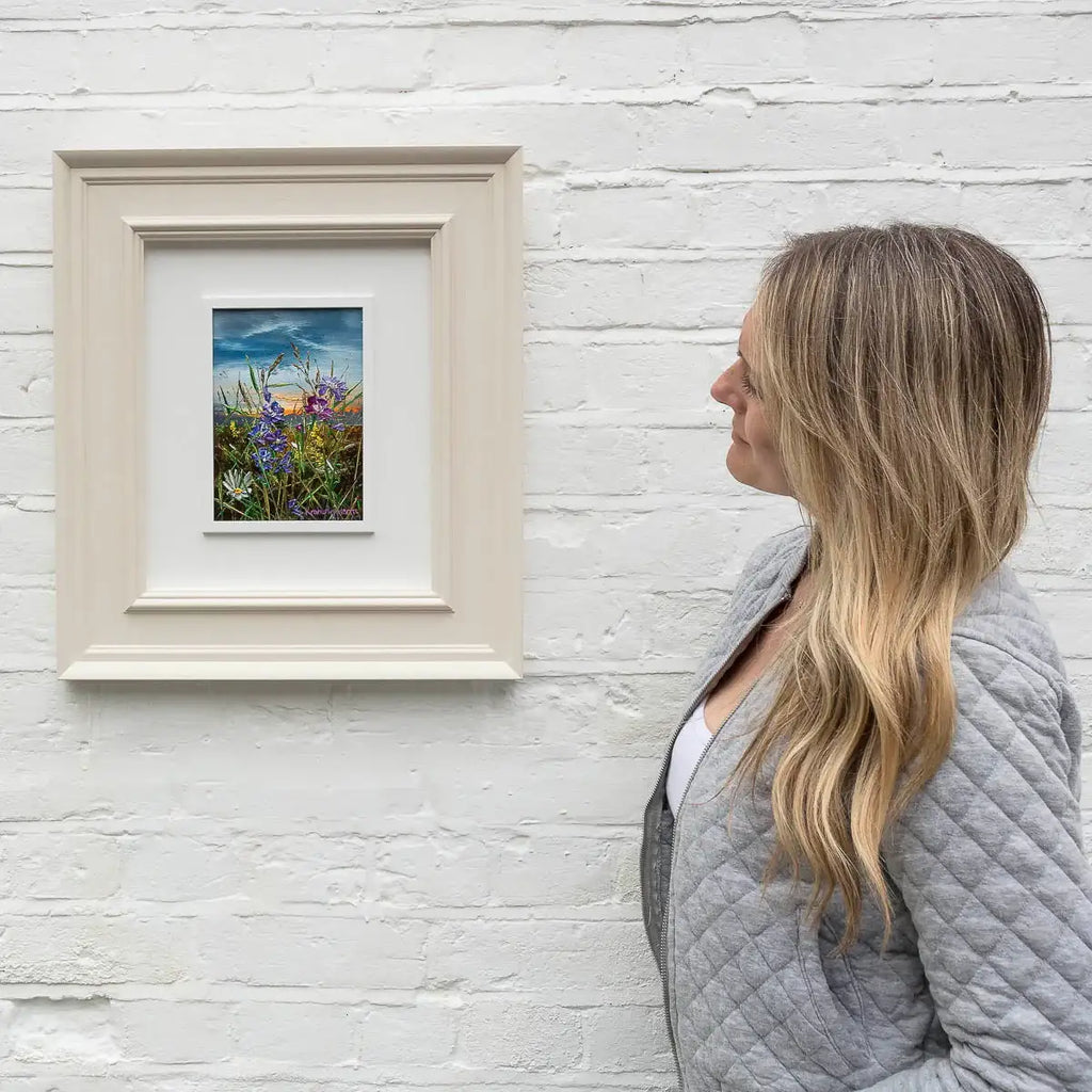 Lavender Breeze - Original by artist Kimberley Harris - Wyecliffe Galleries