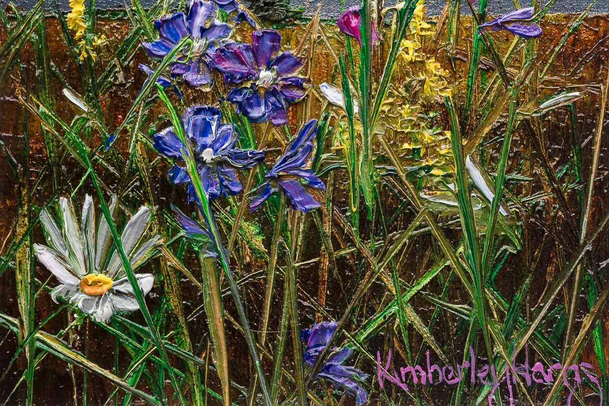 Lavender Breeze - Original by artist Kimberley Harris - Wyecliffe Galleries