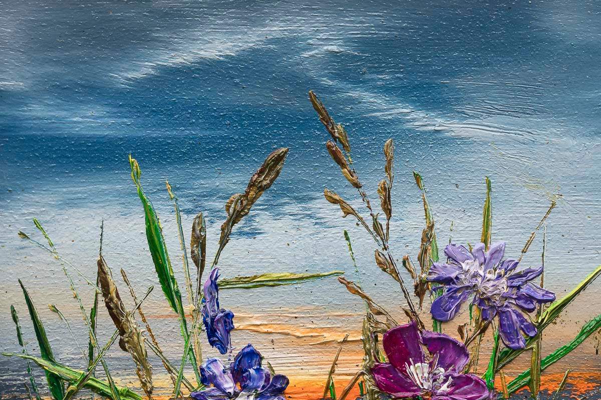 Lavender Breeze - Original by artist Kimberley Harris - Wyecliffe Galleries