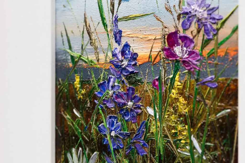 Lavender Breeze - Original by artist Kimberley Harris - Wyecliffe Galleries