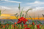 Lest We Forget - Original - SOLD by artist Kimberley Harris - Wyecliffe Galleries