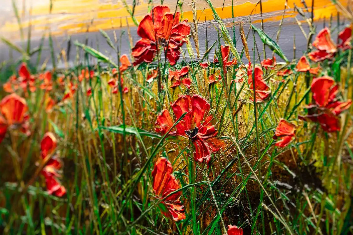 Lest We Forget - Original - SOLD by artist Kimberley Harris - Wyecliffe Galleries