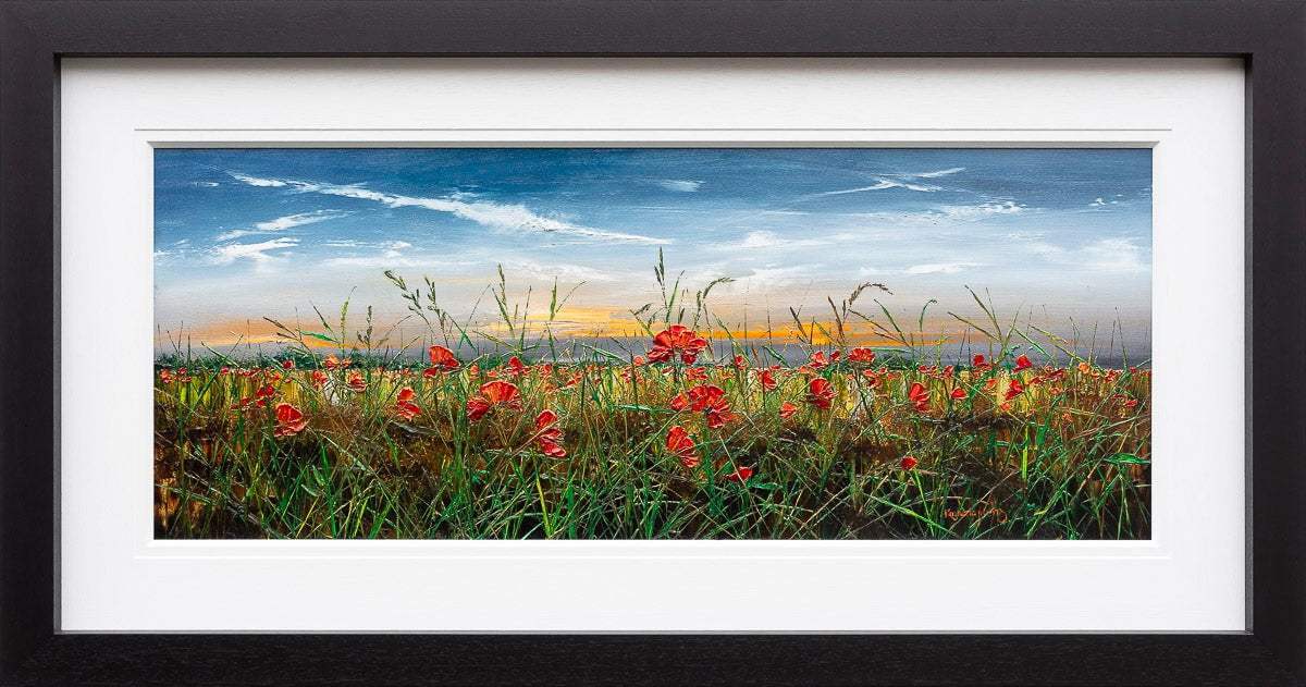 Lest We Forget - Original - SOLD by artist Kimberley Harris - Wyecliffe Galleries