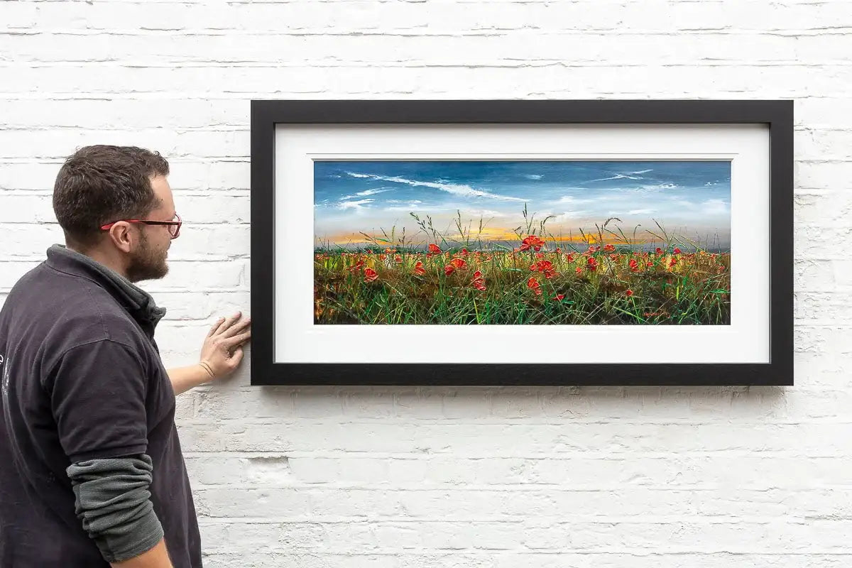 Lest We Forget - Original - SOLD by artist Kimberley Harris - Wyecliffe Galleries