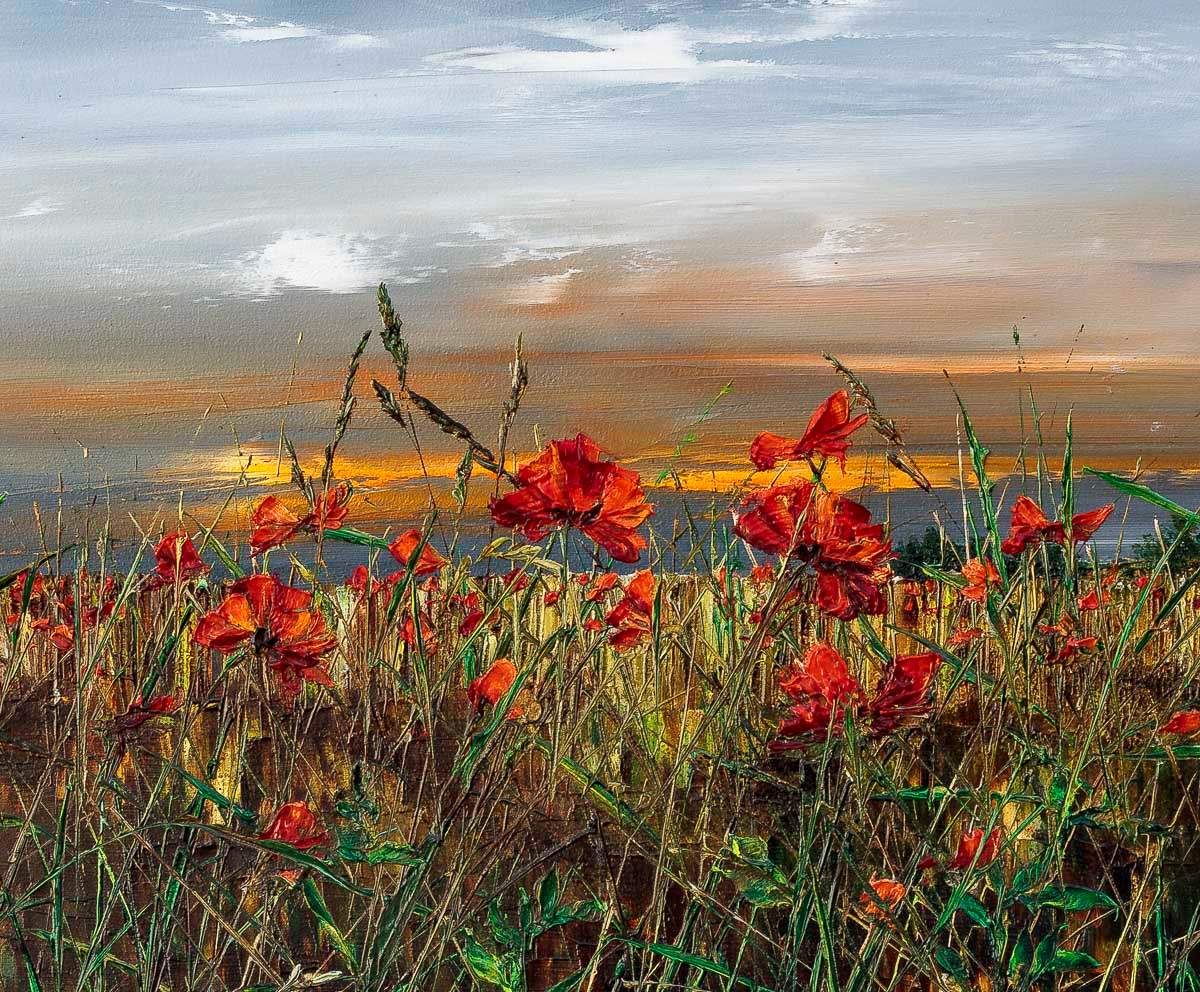 Our Love - Original by artist Kimberley Harris - Wyecliffe Galleries