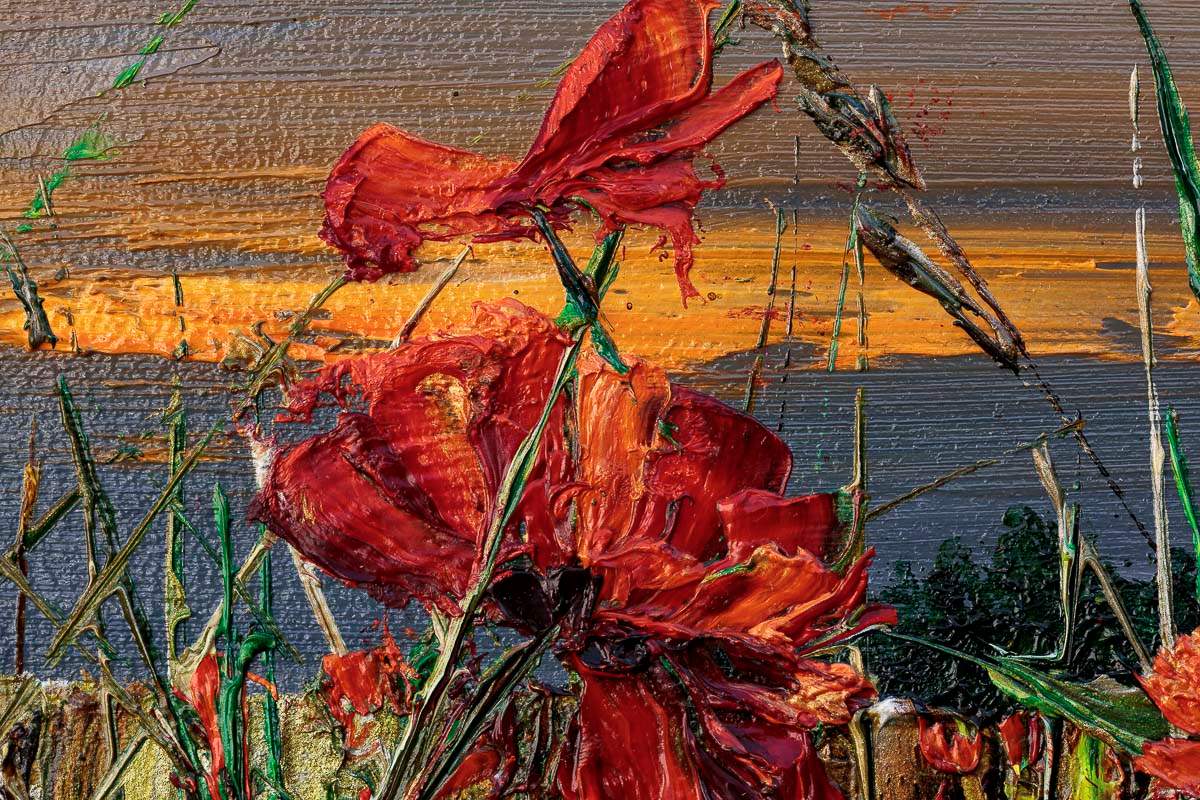 Our Love - Original by artist Kimberley Harris - Wyecliffe Galleries