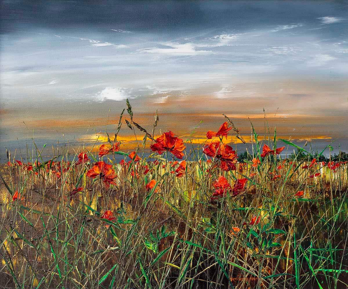 Our Love - Original by artist Kimberley Harris - Wyecliffe Galleries