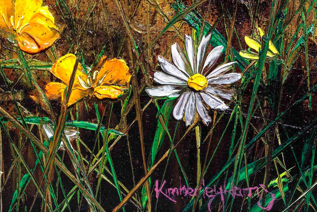 Our View - Original - SOLD by artist Kimberley Harris - Wyecliffe Galleries