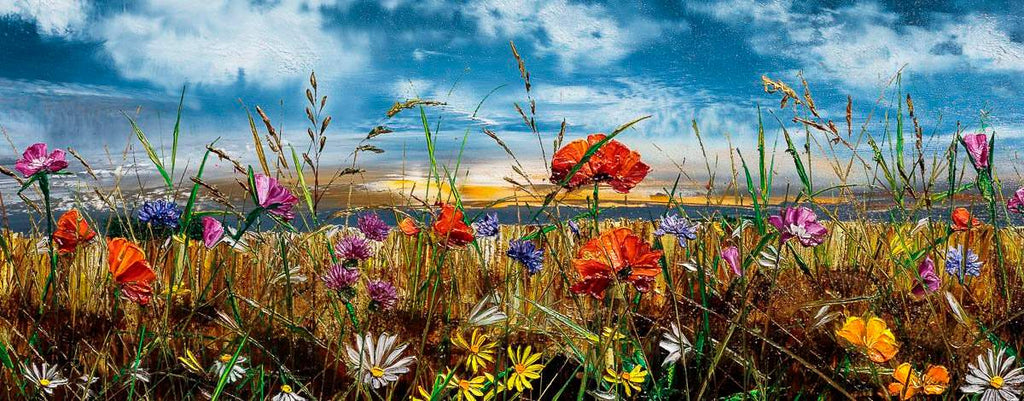 Our View - Original - SOLD by artist Kimberley Harris - Wyecliffe Galleries