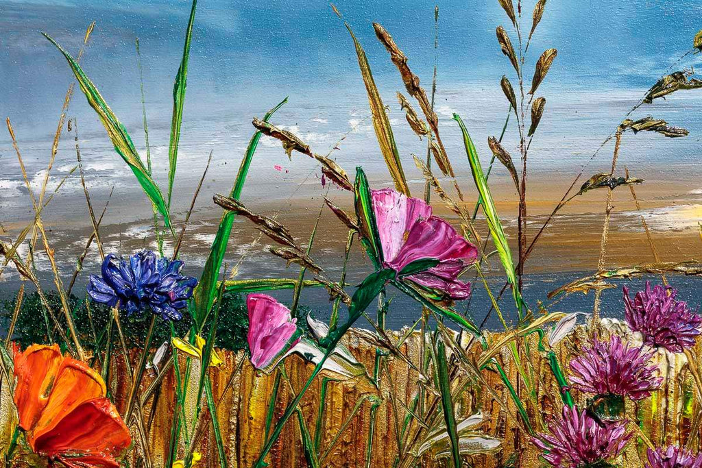 Our View - Original - SOLD by artist Kimberley Harris - Wyecliffe Galleries