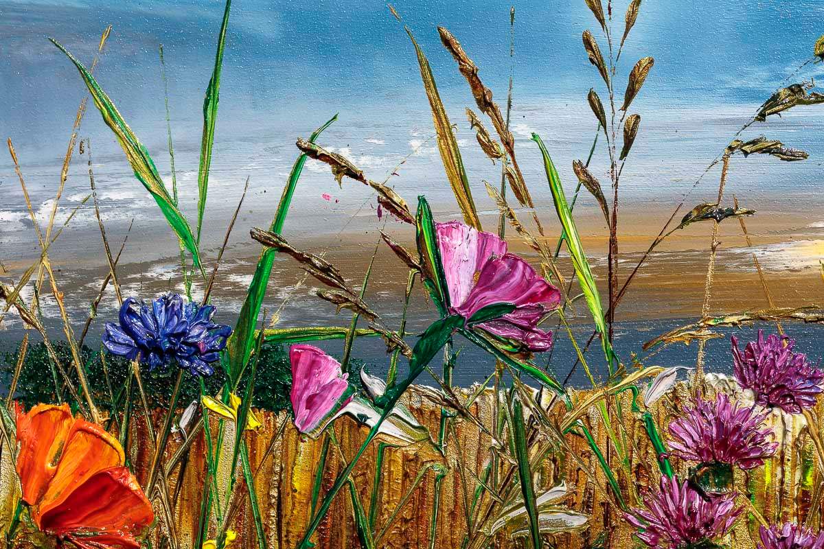 Our View - Original - SOLD by artist Kimberley Harris - Wyecliffe Galleries