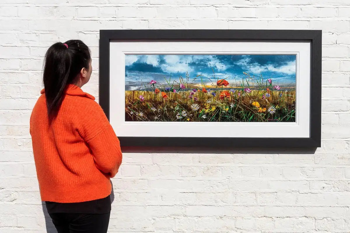 Our View - Original - SOLD by artist Kimberley Harris - Wyecliffe Galleries