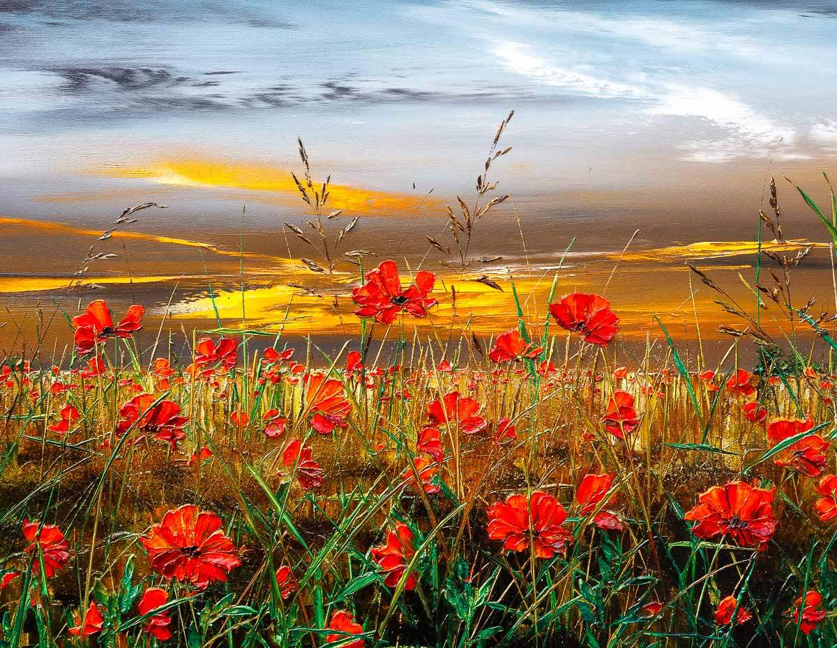 Peaceful Retreat - Original - SOLD by artist Kimberley Harris - Wyecliffe Galleries