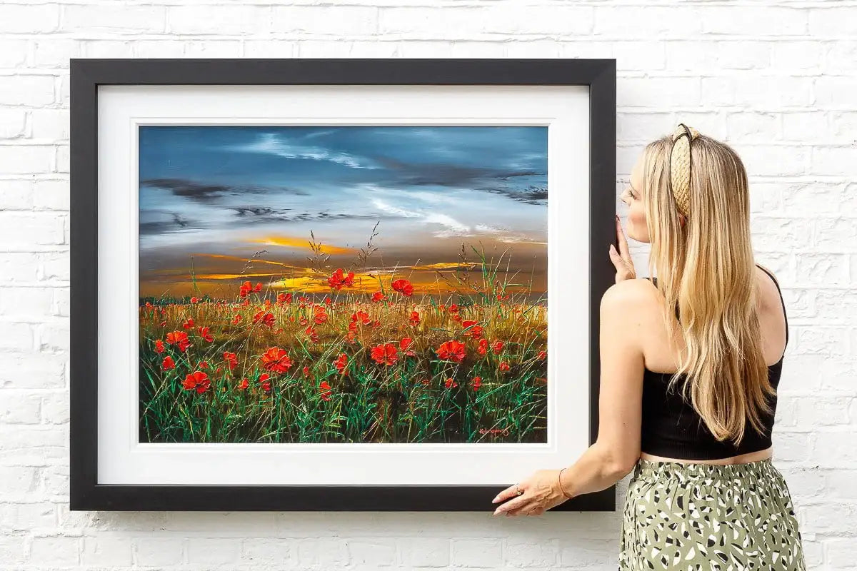 Peaceful Retreat - Original - SOLD by artist Kimberley Harris - Wyecliffe Galleries