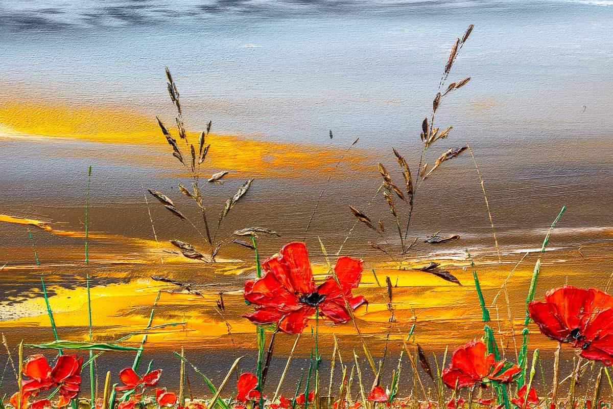 Peaceful Retreat - Original - SOLD by artist Kimberley Harris - Wyecliffe Galleries